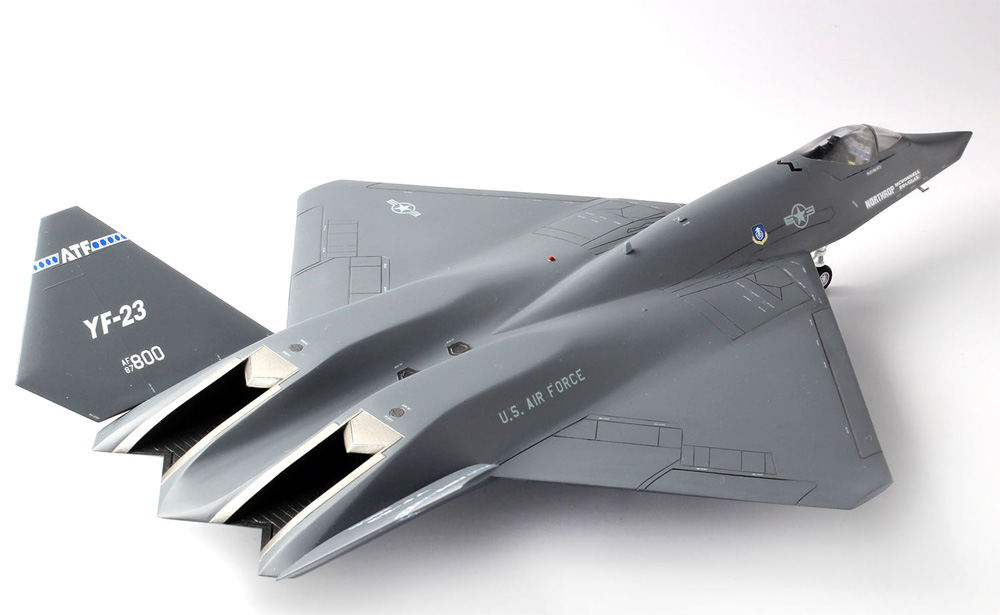 アメリカ空軍 試作戦闘機 YF-23 プラモデル (プラッツ 航空模型特選シリーズ No.AE-024) 商品画像_3