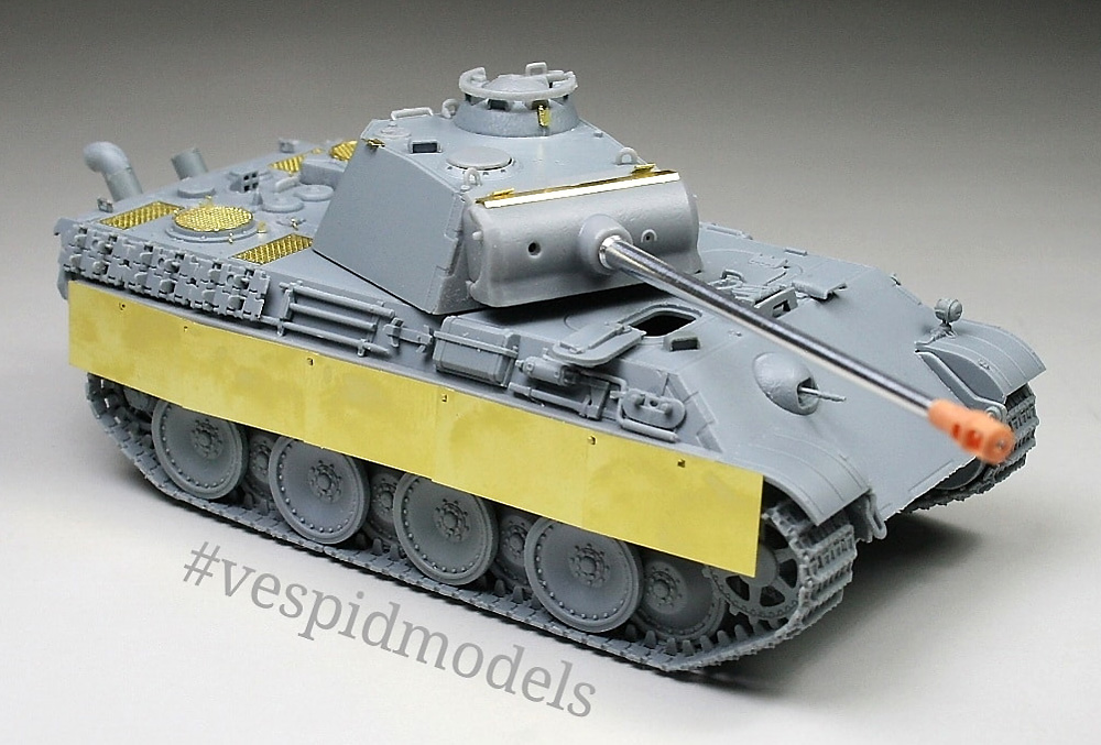 ドイツ 5号戦車 パンターG型 後期型 プラモデル (ヴェスピッドモデル 1/72 ミリタリー No.VS720003) 商品画像_3