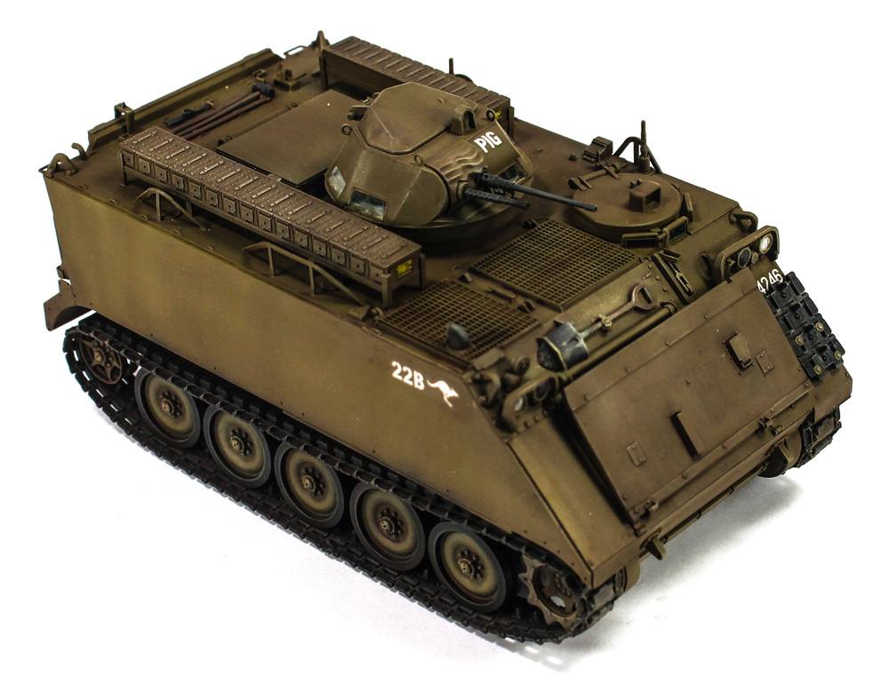 オーストラリア陸軍 M113A1 APC T50砲塔 搭載型 ベトナム戦争 プラモデル (AFV CLUB 1/35 AFV シリーズ No.AF35291) 商品画像_1