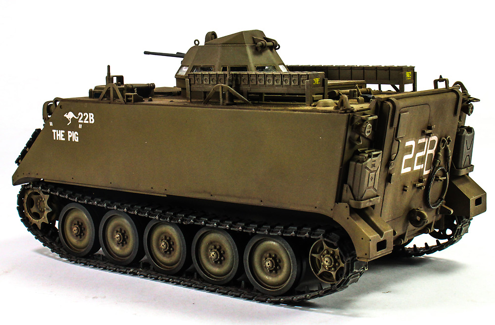 オーストラリア陸軍 M113A1 APC T50砲塔 搭載型 ベトナム戦争 プラモデル (AFV CLUB 1/35 AFV シリーズ No.AF35291) 商品画像_3