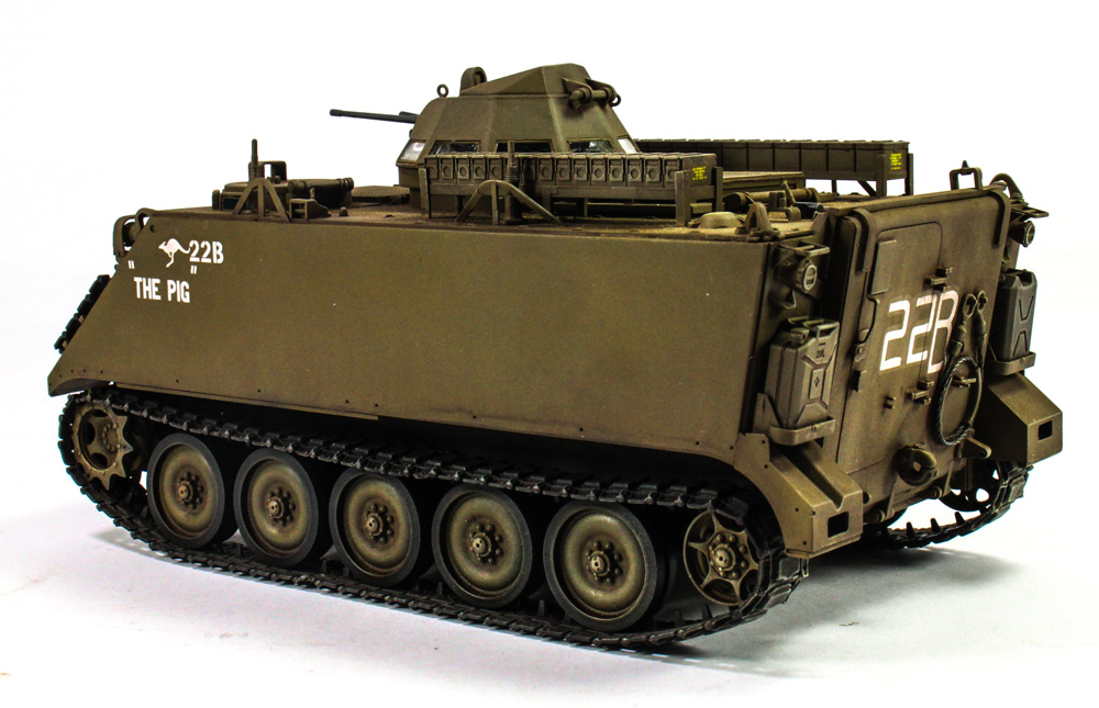 オーストラリア陸軍 M113A1 APC T50砲塔 搭載型 ベトナム戦争 プラモデル (AFV CLUB 1/35 AFV シリーズ No.AF35291) 商品画像_4