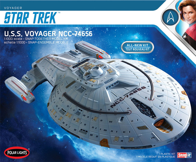 U.S.S. ヴォイジャー NCC-74656 プラモデル (ポーラライツ スタートレック (STAR TREK) No.POL980M/12) 商品画像