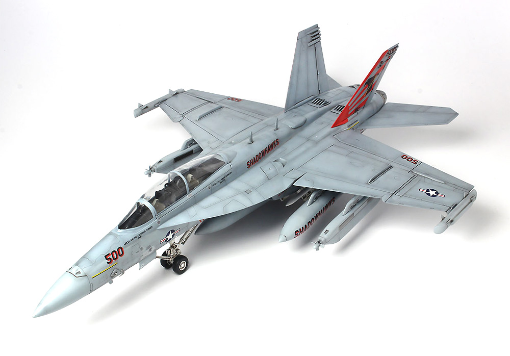 アメリカ海軍 電子戦機 EA-18G グラウラー VAQ-141 シャドウホークス プラモデル (プラッツ プラッツ×イタレリ 航空機シリーズ No.TPA-004) 商品画像_2