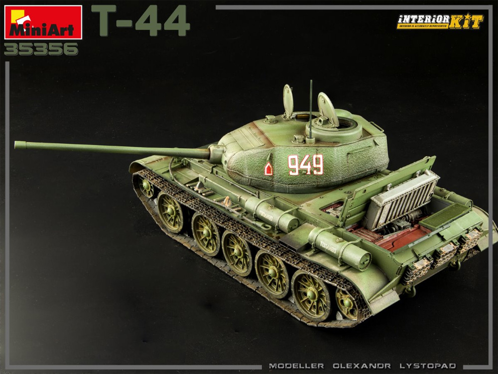 T-44 インテリアキット プラモデル (ミニアート 1/35 WW2 ミリタリーミニチュア No.35356) 商品画像_4