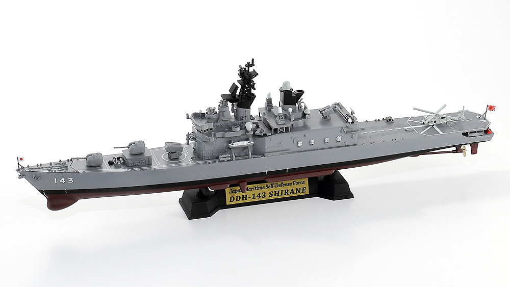 海上自衛隊 護衛艦 DDH-143 しらね 旗＆旗竿 ネームプレート エッチング付き プラモデル (ピットロード 1/700 スカイウェーブ J シリーズ No.J074NH) 商品画像_2