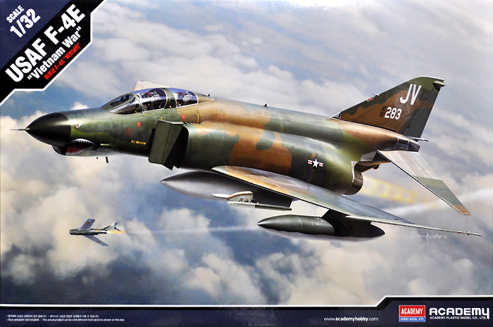 F-4E ファントム 2 ベトナム戦争 プラモデル (アカデミー 1/32 Scale Aircraft No.12133) 商品画像