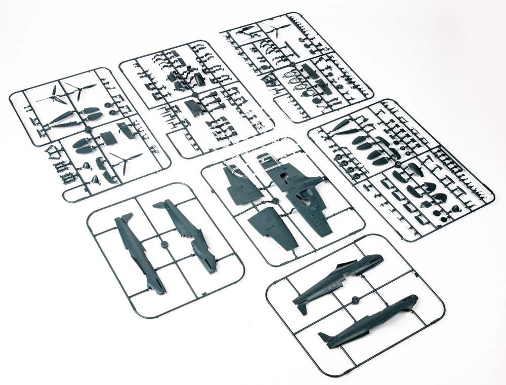 イーグルズコール スピットファイア Mk.5b/5c デュアルコンボ プラモデル (エデュアルド 1/48 リミテッドエディション No.11149) 商品画像_3