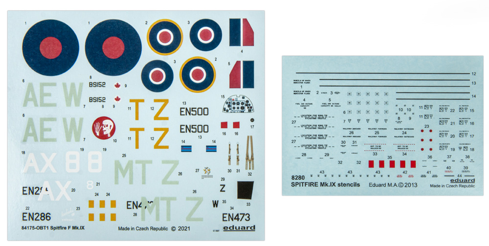 スピットファイア F Mk.9 プラモデル (エデュアルド 1/48 ウィークエンド エディション No.84175) 商品画像_3