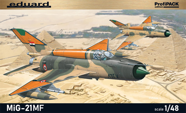 MiG-21MF プラモデル (エデュアルド 1/48 プロフィパック No.8231) 商品画像