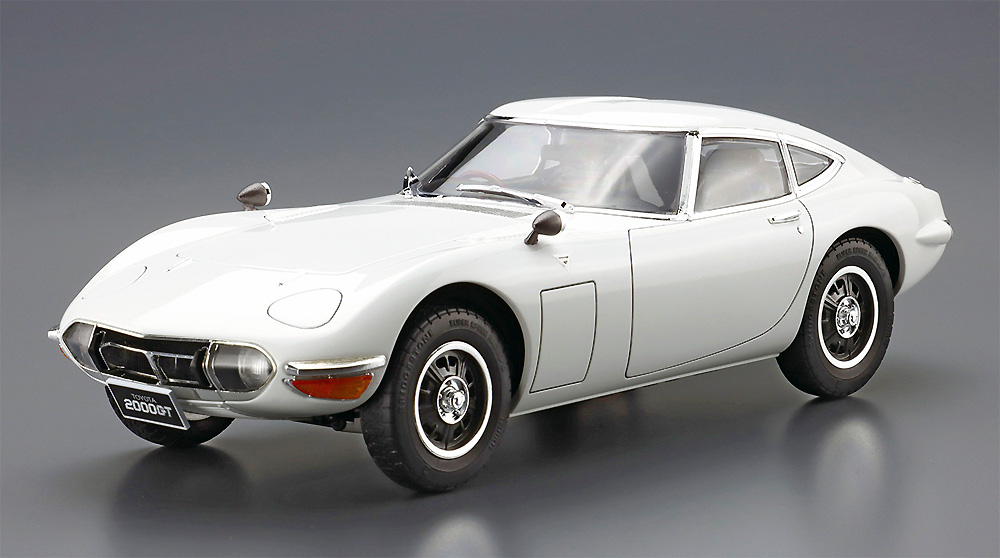 トヨタ MF10 2000GT '69 プラモデル (アオシマ 1/24 ザ・モデルカー No.001) 商品画像_3