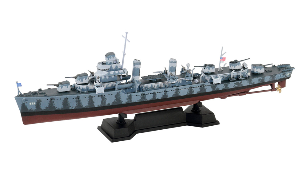 アメリカ海軍 ベンソン級駆逐艦 DD-421 ベンソン プラモデル (ピットロード 1/700 スカイウェーブ W シリーズ No.W231) 商品画像_2