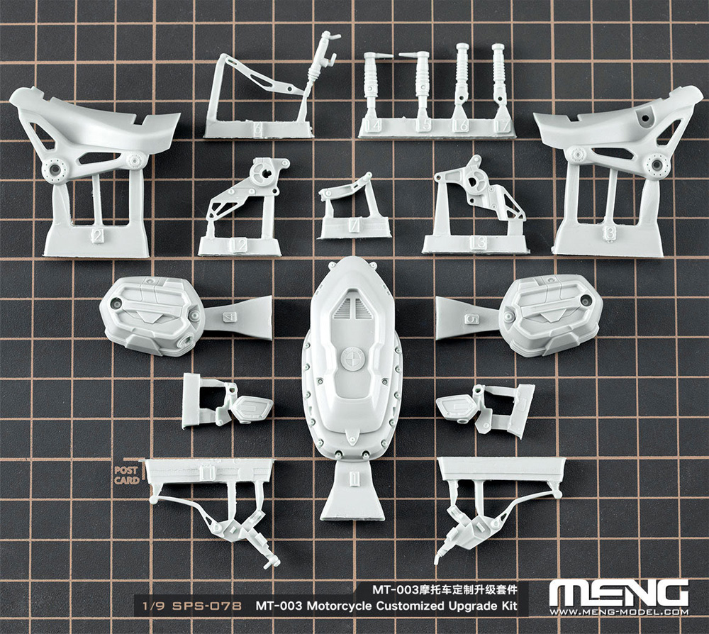 BMW R nine T オプション 719 カスタマイズ アップグレードキット レジン (MENG-MODEL サプライ シリーズ No.SPS-078) 商品画像_1