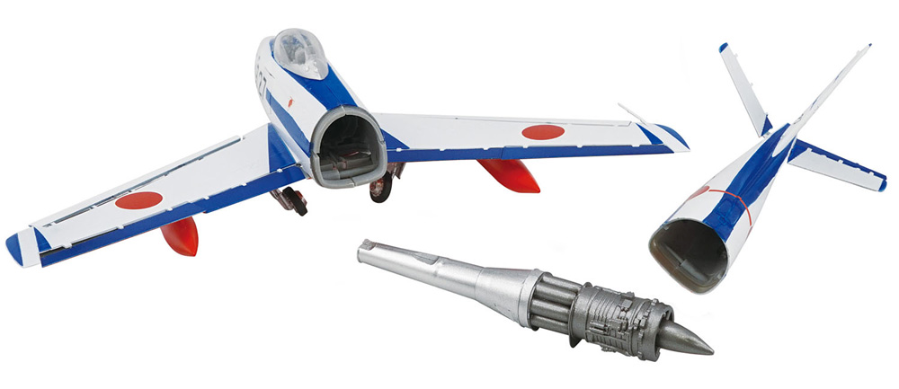 フルアクション F-86 ブルーインパルス プラモデル (エフトイズ 1/72 フルアクション No.Vol.007) 商品画像_4