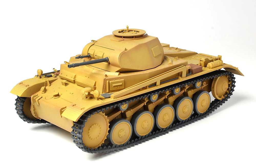 ドイツ 2号戦車F型 アフリカ軍団 インテリアパーツ付属 プラモデル (MONO TANKS OF THE WORLD No.MD002) 商品画像_3