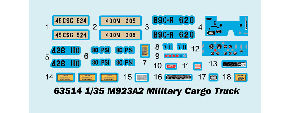 M923A2 軍用貨物トラック プラモデル (I Love Kit ミリタリー No.63514) 商品画像_2