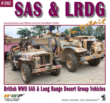 WW2 イギリス SAS & LRDG 車両 本 (WWP BOOKS In Details Special No.R092) 商品画像