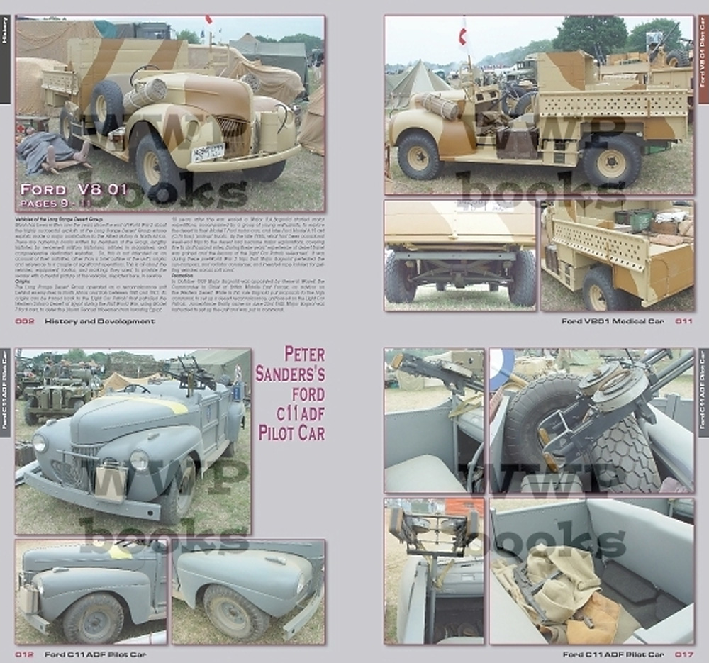WW2 イギリス SAS & LRDG 車両 本 (WWP BOOKS In Details Special No.R092) 商品画像_1