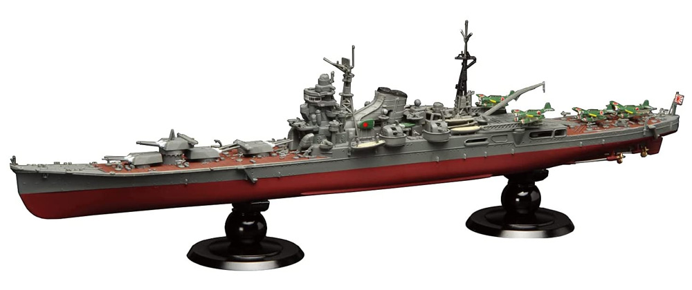 日本海軍 重巡洋艦 利根 (フルハルモデル) プラモデル (フジミ 1/700 帝国海軍シリーズ No.010) 商品画像_1