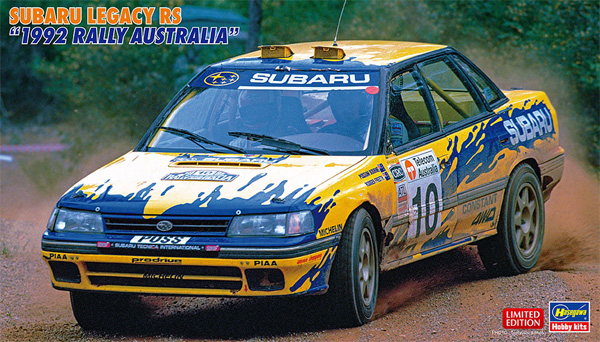 スバル レガシィ RS 1992 ラリー オーストラリア プラモデル (ハセガワ 1/24 自動車 限定生産 No.20527) 商品画像