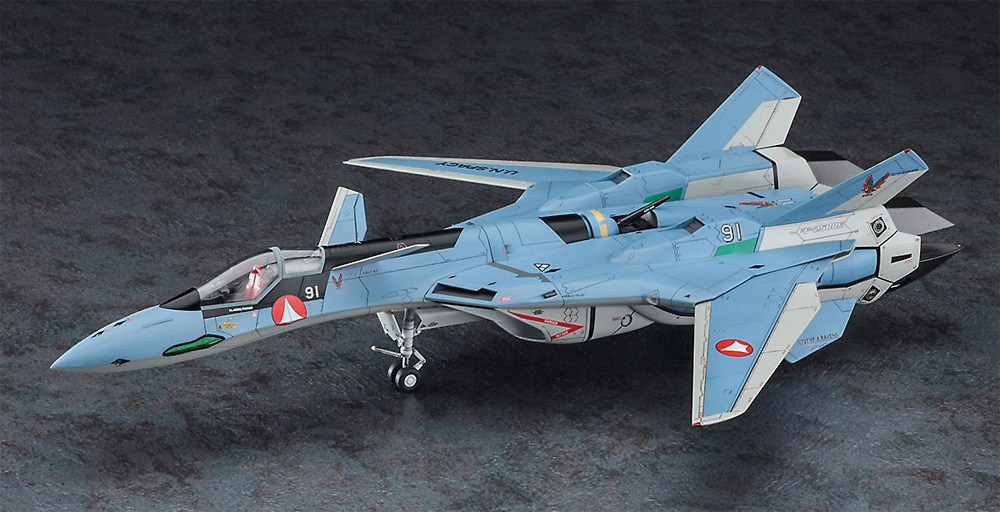 VF-19A VF-X レイブンズ レジン (ハセガワ マクロスシリーズ No.69873) 商品画像_2