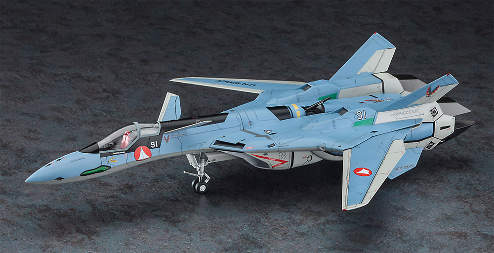 VF-19A VF-X レイブンズ レジン (ハセガワ マクロスシリーズ No.65873) 商品画像_2