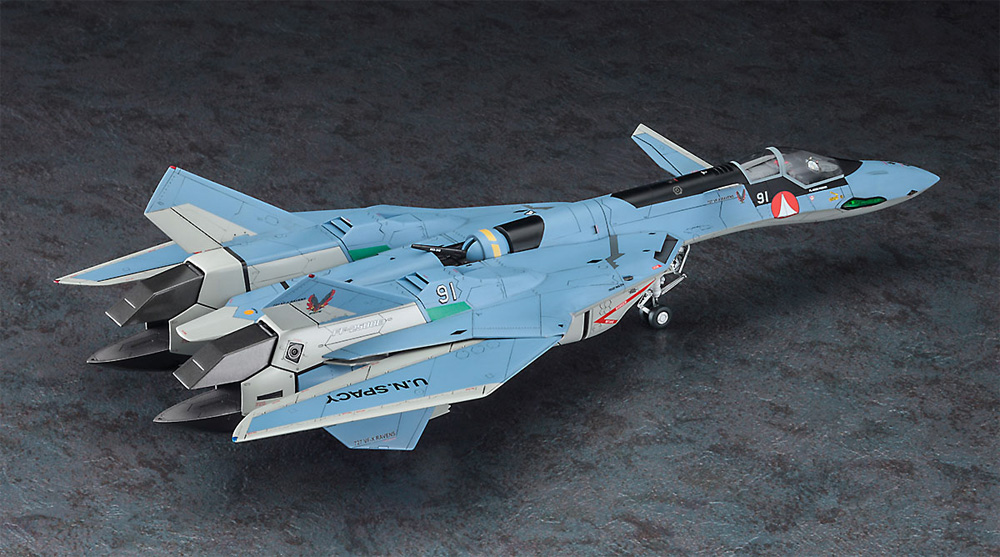 VF-19A VF-X レイブンズ レジン (ハセガワ マクロスシリーズ No.65873) 商品画像_3