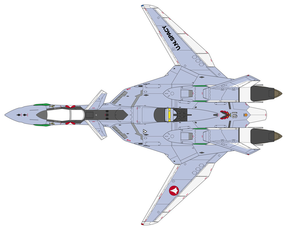 VF-19A VF-X レイブンズ レジン (ハセガワ マクロスシリーズ No.65873) 商品画像_4