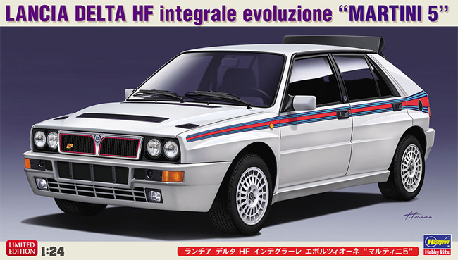 ランチア デルタ HF インテグラーレ エボルツィオーネ マルティニ 5 プラモデル (ハセガワ 1/24 自動車 HRシリーズ No.20528) 商品画像