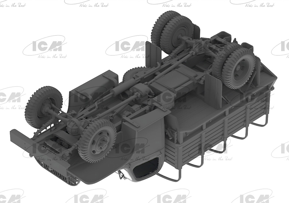 G7107 WW2 軍用トラック プラモデル (ICM 1/35 ミリタリービークル・フィギュア No.35593) 商品画像_4