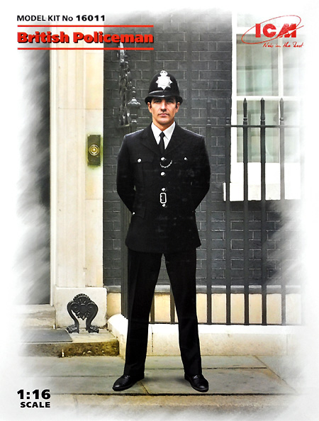 イギリス警察官 プラモデル (ICM 1/16 ワールドガード No.16011) 商品画像