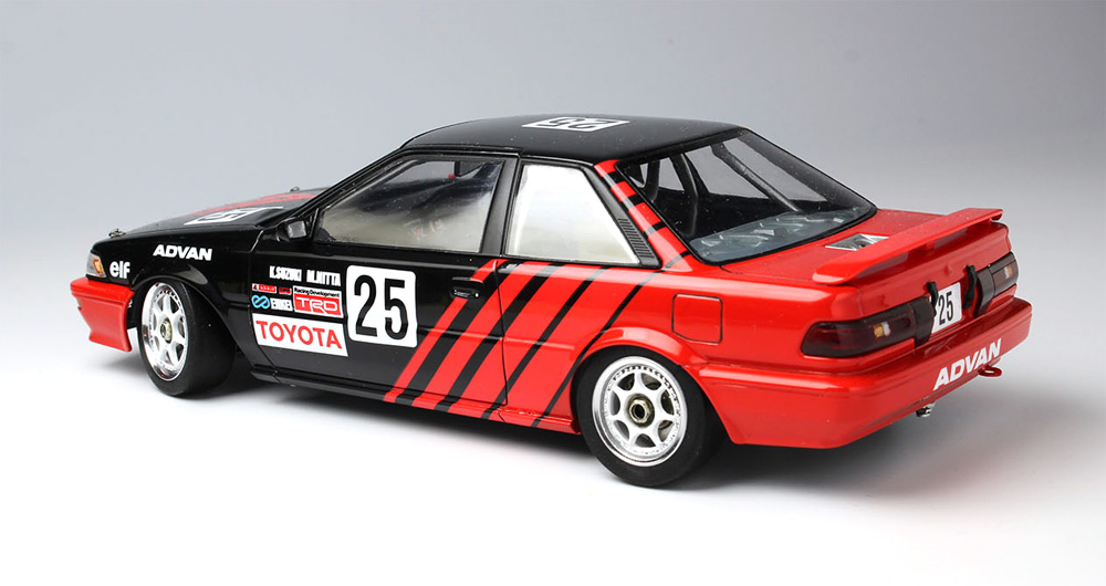 トヨタ カローラ レビン AE92 Gr.A 1991 オートポリス プラモデル (NuNu 1/24 レーシングシリーズ No.PN24025) 商品画像_4