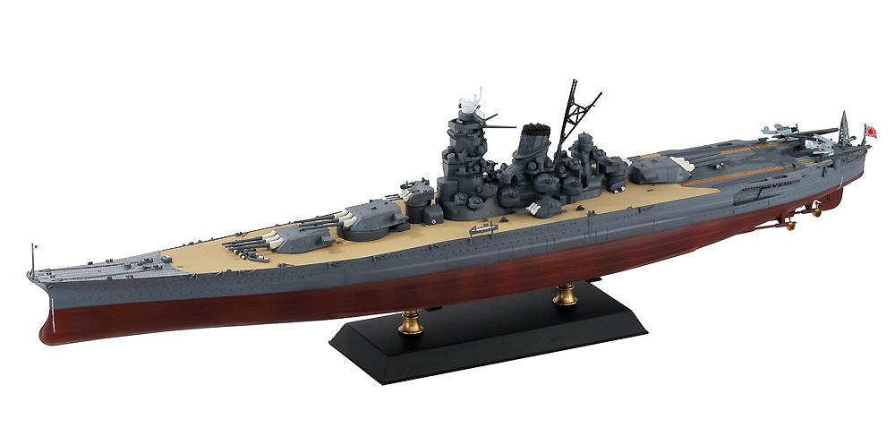 日本海軍 戦艦 武蔵 就役時 プラモデル (ピットロード 1/700 スカイウェーブ W シリーズ No.W226) 商品画像_3