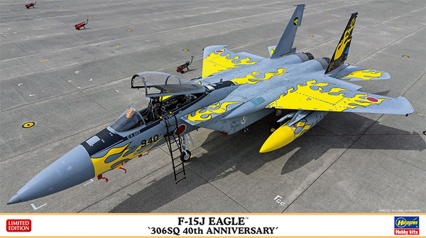 F-15J イーグル 306SQ 40周年記念塗装 プラモデル (ハセガワ 1/72 飛行機 限定生産 No.02382) 商品画像