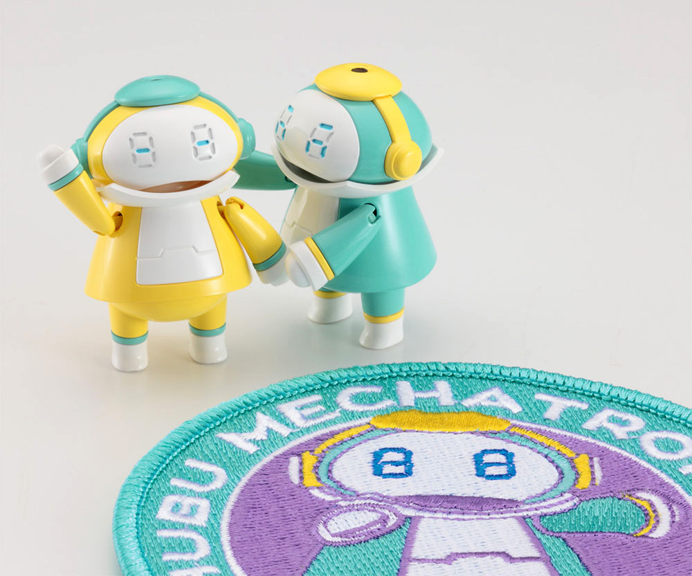ちいさなメカトロメイト No.04 ワッペンセット うすみどり & れもん プラモデル (ハセガワ メカトロウィーゴ - クリエイターワークスシリーズ No.64790) 商品画像_3