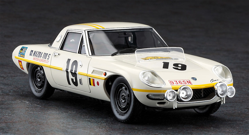 マツダ コスモスポーツ 1968 マラソン・デ・ラ・ルート スーパーディテール プラモデル (ハセガワ 1/24 自動車 HCシリーズ No.CH050) 商品画像_3