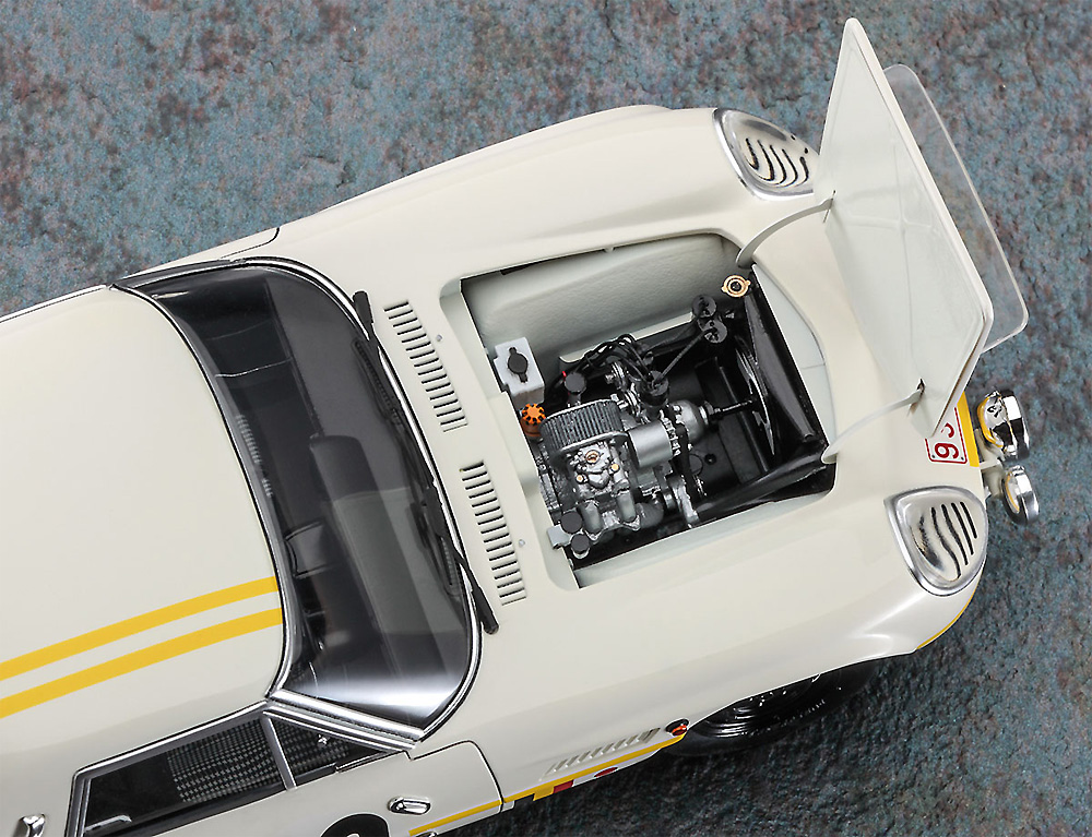 マツダ コスモスポーツ 1968 マラソン・デ・ラ・ルート スーパーディテール プラモデル (ハセガワ 1/24 自動車 HCシリーズ No.CH050) 商品画像_4