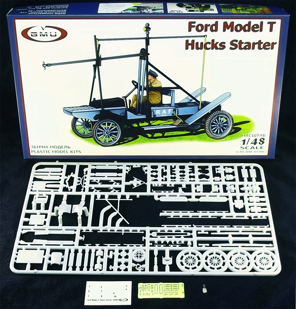 T型フォード ハックス スターター エンジン起動車 プラモデル (GMUモデル 1/48 Military No.48003) 商品画像_1