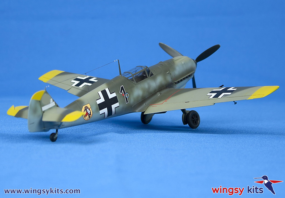 メッサーシュミット Bf109E-3 エミール プラモデル (ウイングジーキット 1/48 エアクラフト プラモデル No.WNKD5-008) 商品画像_3