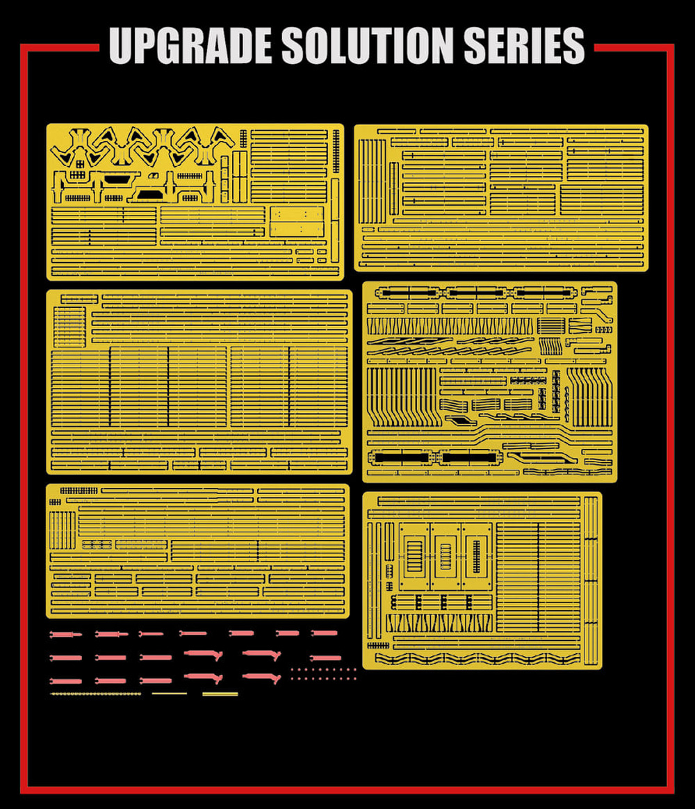 カナダ軍 レオパルト 2A6M CAN用 アップグレードパーツ (RFM5076用) エッチング (ライ フィールド モデル Upgrade Solution Series No.2021) 商品画像_1