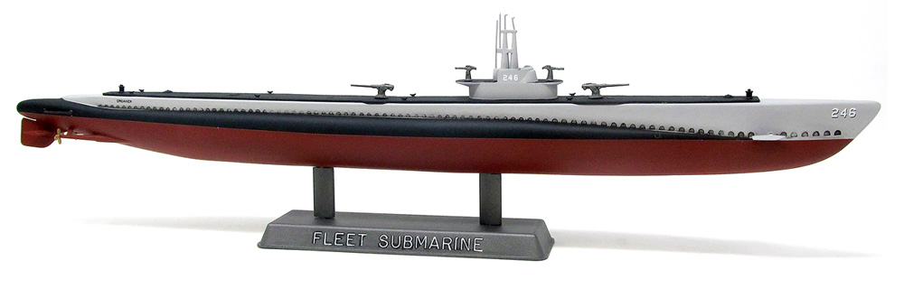 WW2 USS ガトー級 潜水艦 プラモデル (アトランティス プラスチックモデルキット No.L743) 商品画像_2
