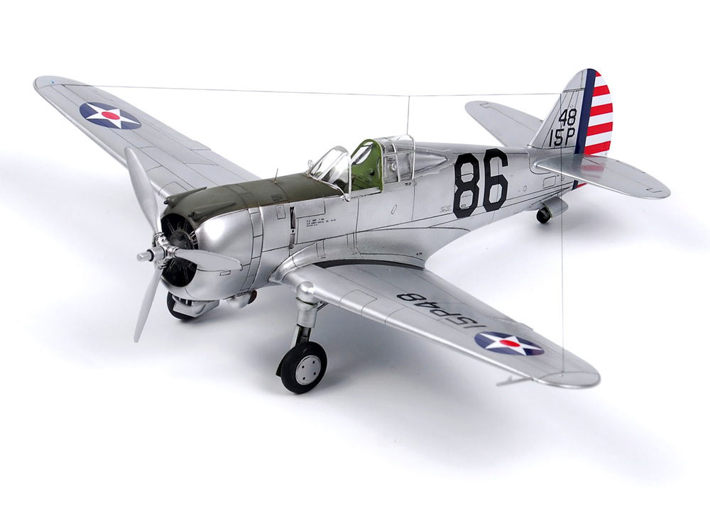 P-36A ホーク パールハーバー プラモデル (ウルフパック ウルフパックデザイン プレミアムエディションキット No.WP14811) 商品画像_4