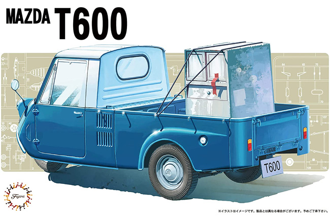 マツダ T600 プラモデル (フジミ 1/24 インチアップシリーズ No.281) 商品画像