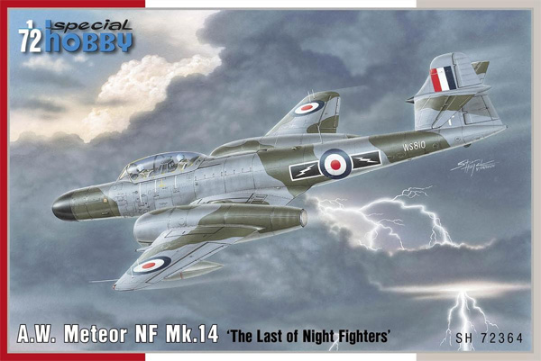 A.W. ミーティア NF Mk.14 最後の夜間戦闘機 プラモデル (スペシャルホビー 1/72 エアクラフト プラモデル No.SH72364) 商品画像