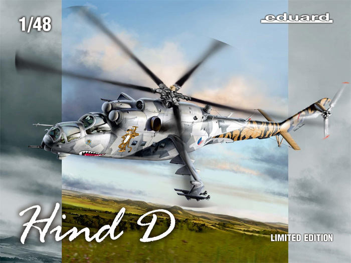 ハインドD Mi-24D チェコスロバキア プラモデル (エデュアルド 1/48 リミテッドエディション No.11150) 商品画像