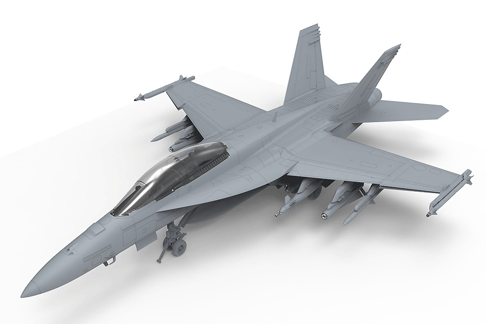 ボーイング F/A-18F スーパーホーネット 戦闘機 (複座型) プラモデル (MENG-MODEL ロンギセプス シリーズ No.LS-013) 商品画像_2