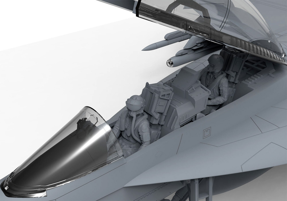ボーイング F/A-18F スーパーホーネット 戦闘機 (複座型) プラモデル (MENG-MODEL ロンギセプス シリーズ No.LS-013) 商品画像_4