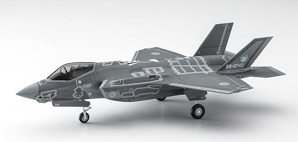 F-35 ライトニング 2 (A型) 航空自衛隊 第6航空団 2025 プラモデル (ハセガワ 1/72 飛行機 限定生産 No.02388) 商品画像_2
