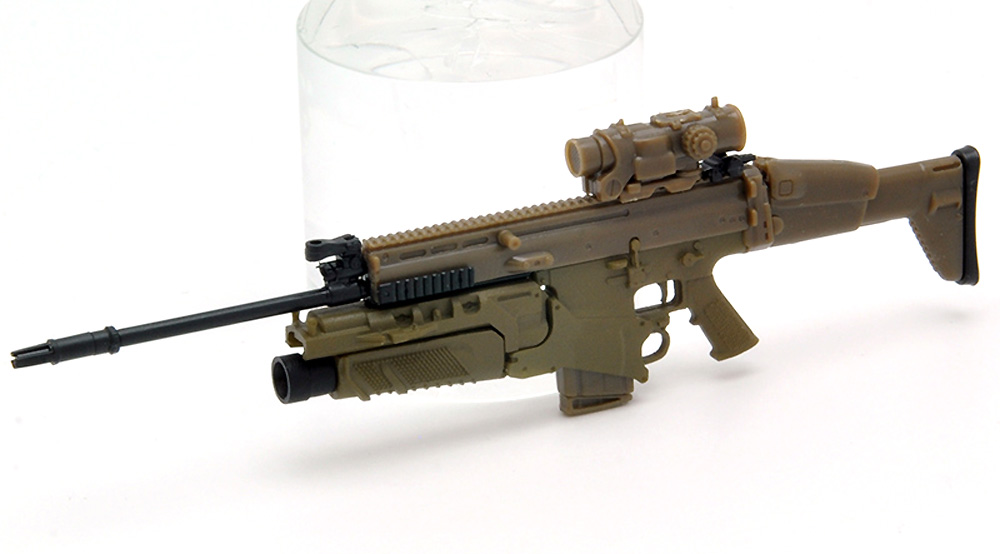 SCAR-Mk17 TYPE 蓮星文奈 ミッションパック プラモデル (トミーテック リトルアーモリー （little armory） No.LS006) 商品画像_4