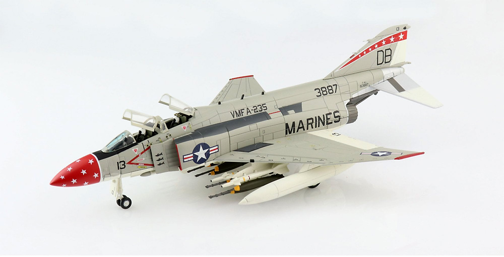 アメリカ海兵隊 F-4J ファントム 2 VMFA-235 デス・エンジェル 1972 完成品 (ホビーマスター 1/72 エアパワー シリーズ （ジェット） No.HA19024) 商品画像_2