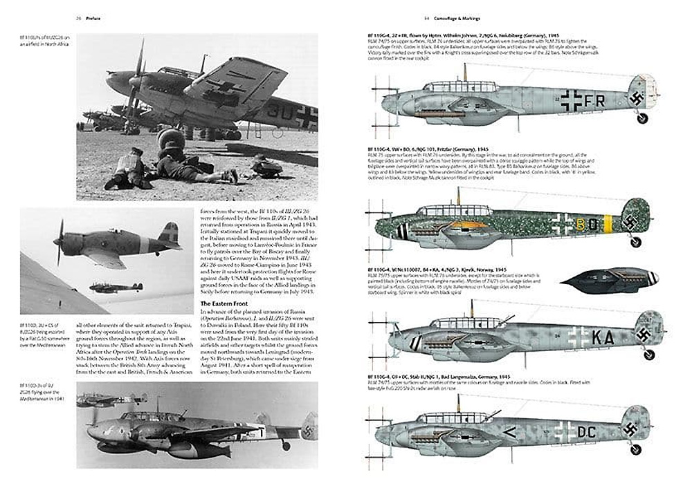 メッサーシュミット Bf110 コンプリートガイド 本 (Valiantwings エアフレーム & ミニチュア No.017) 商品画像_1